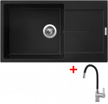 Sinks ULTIMA 860 XXL Pureblack + Fl...